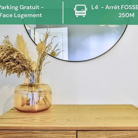Apartment Le Champetre I Face Gare I Parking I Cozy & Familial I Rentimmo *