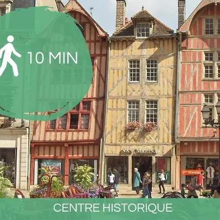 Le Champetre I Face Gare I Parking I Cozy & Familial I Rentimmo * Troyes